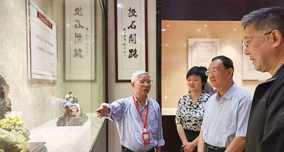 天下人大教科文卫委员会主任委员雒树刚率调研组旅行新利体育·倪东方艺术博物馆